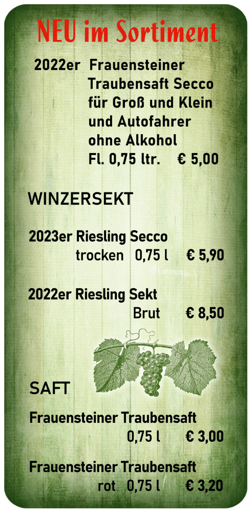 Weinpreisliste 2025/3 - Weingut Markus Schneider Weinpreisliste 2025/3 - Weingut Markus Schneider